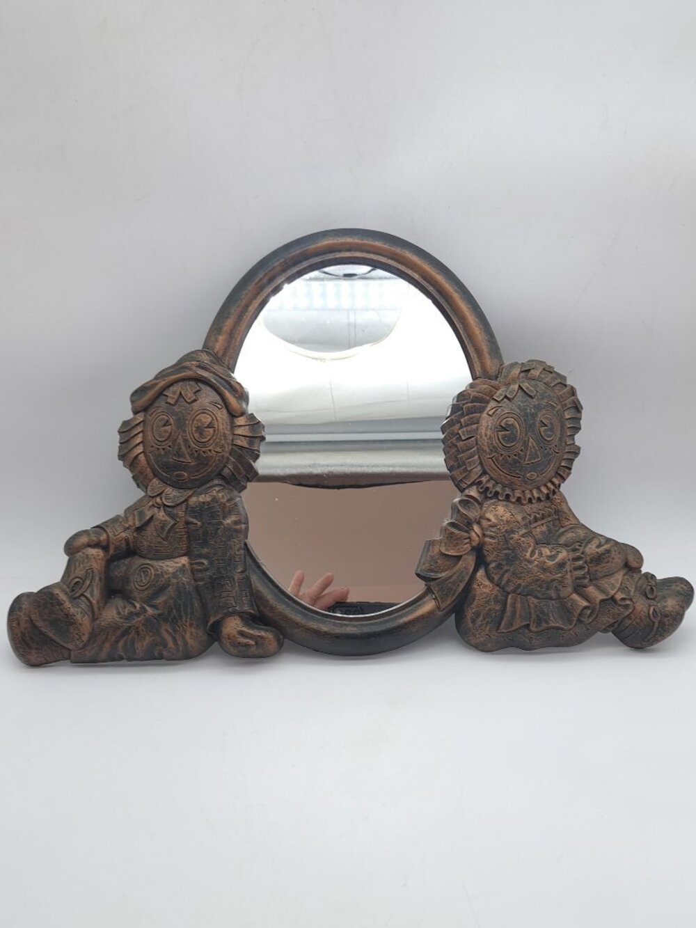 1970s Raggedy Ann & Andy Mirror